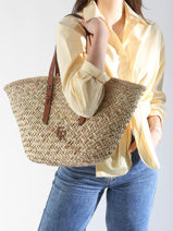 Sac Port� �paule Shetland Etrier Beige shetland ESHE168M-vue-porte