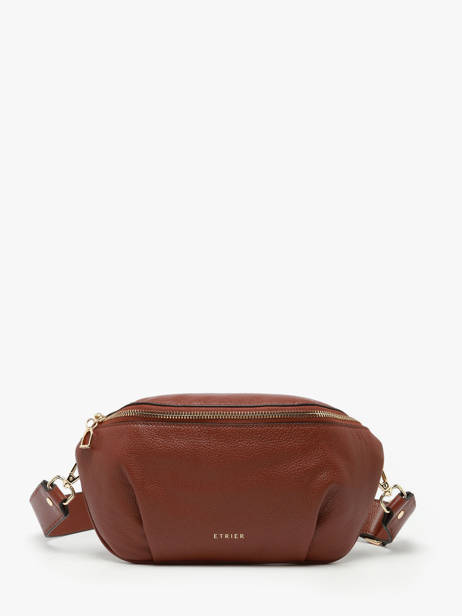 Sac Banane M Tradition Cuir Etrier Marron tradition ETRA022M